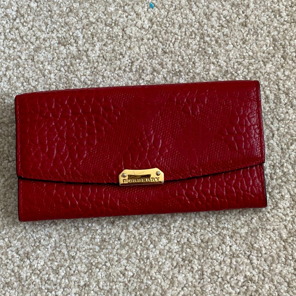 AUTHENTIC BURBERRY LONG WALLET